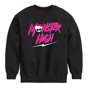 Boys 8-20 Monster High Logo Fleece Sweatshirt