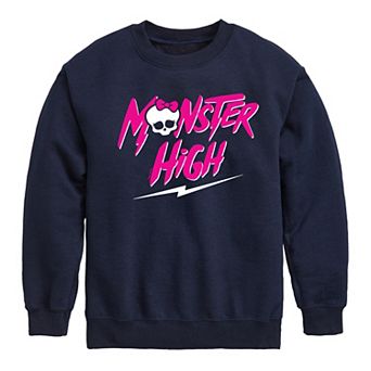 Boys 8-20 Monster High Logo Fleece Sweatshirt