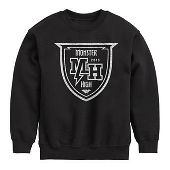 Boys 8-20 Monster High Crest Fleece Sweatshirt
