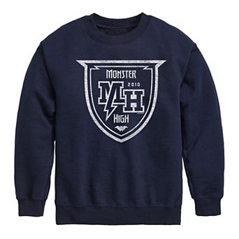 Boys 8-20 Monster High Crest Fleece Sweatshirt