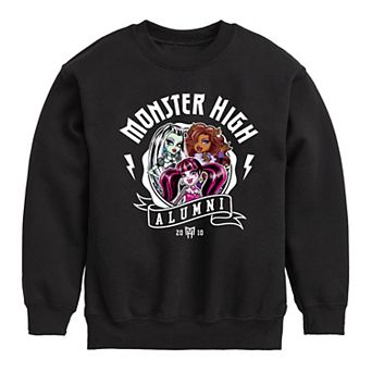 Boys 8-20 Monster High Alumni Group Fleece Sweatshirt