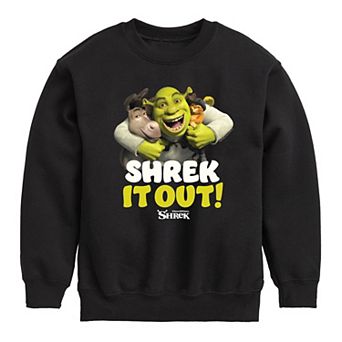 Boys 8-20 Shrek It Out Crew Fleece Sweatshirt