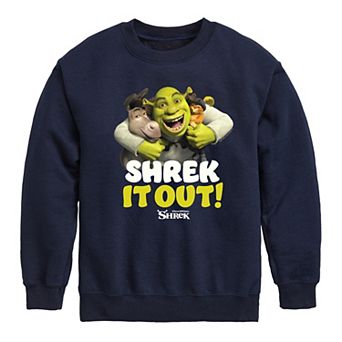 Boys 8-20 Shrek It Out Crew Fleece Sweatshirt