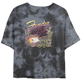 Juniors' Fender Las Vegas Graphic Tee
