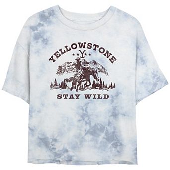 Juniors' Yellowstone Stay Wild Tee
