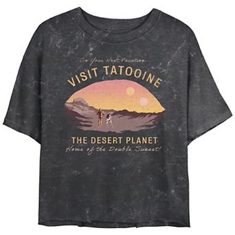 Juniors' Star Wars Visit Tatooine The Desert Planet Tee