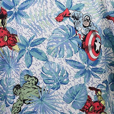 Men's Avengers Hawaiian Button Up
