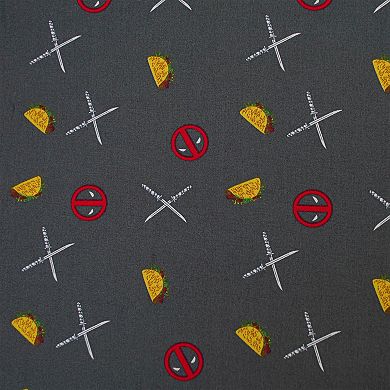 Men's Deadpool Katana Taco Button Up