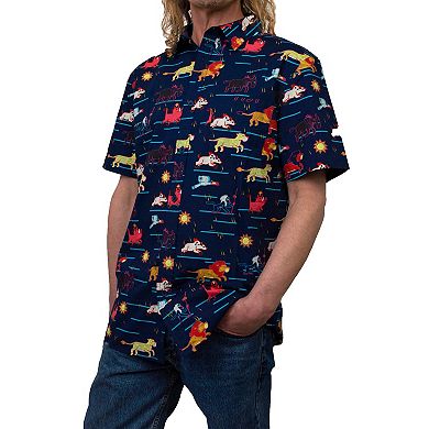 Men's Lion King Stampeded Button Up