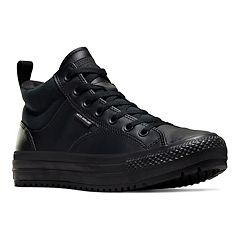 Black converse store high tops kohls