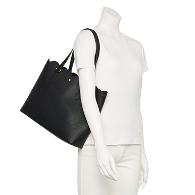 Lauren conrad city tote hot sale