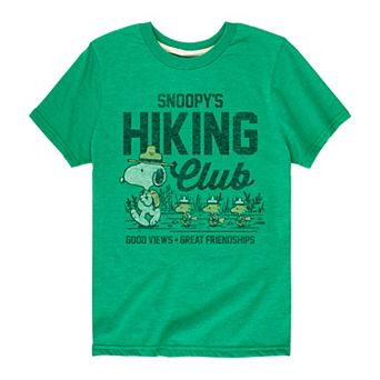 Boys 8-20 peanuts Snoopys Hiking Club Graphic Tee