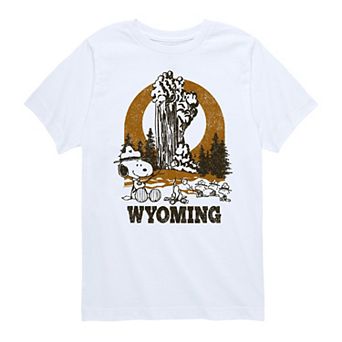 Boys 8-20 Peanuts Snoopy Wyoming Graphic Tee