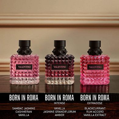 Donna Born In Roma Intense Eau de Parfum Travel Spray with Vanilla & Jasmine
