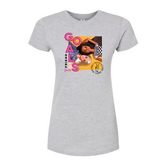 Juniors' Barbie Friend Goals Fitted Graphic Tee
