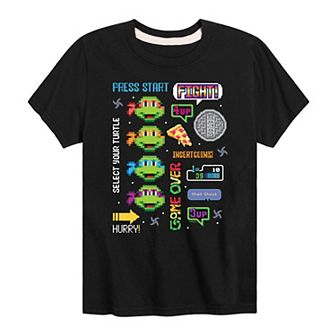 Boys 8-20 Teenage Mutant Ninja Turtles Icons Tee