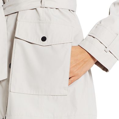 Women's Weathercast Nautical Trench Hooded Anorak Jacket