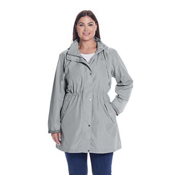 Plus Size Weathercast Hooded Anorak Jacket