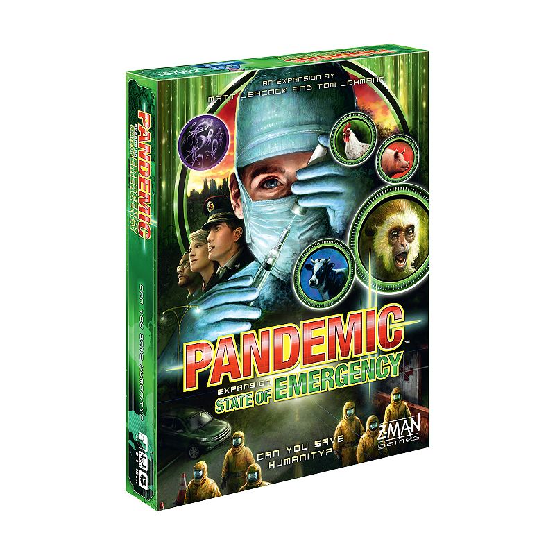 Pandemic: State of Emergency Expansion Game Set, Multicolor