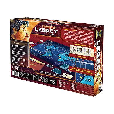 Pandemic: Legacy Season 1 Game - Red Edition