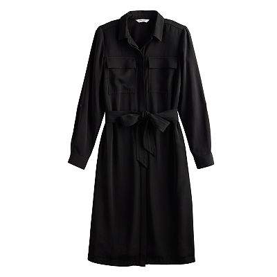 women's nine west midi shirt dress Women's Nine West Midi Shirt Dress