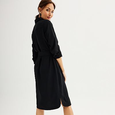 sparkly dresses midi length Black Glitter Wrap Draped Midi Dress – AX Paris US