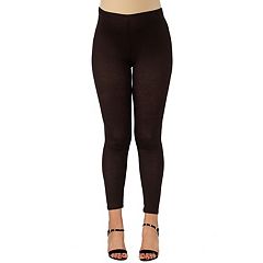 Lili Women's Ankle Length Cotton Lycra Legging (Pack of 6, Free Size,  Chocolate Brown, Black, Navy Blue, TAn, Purple, White)