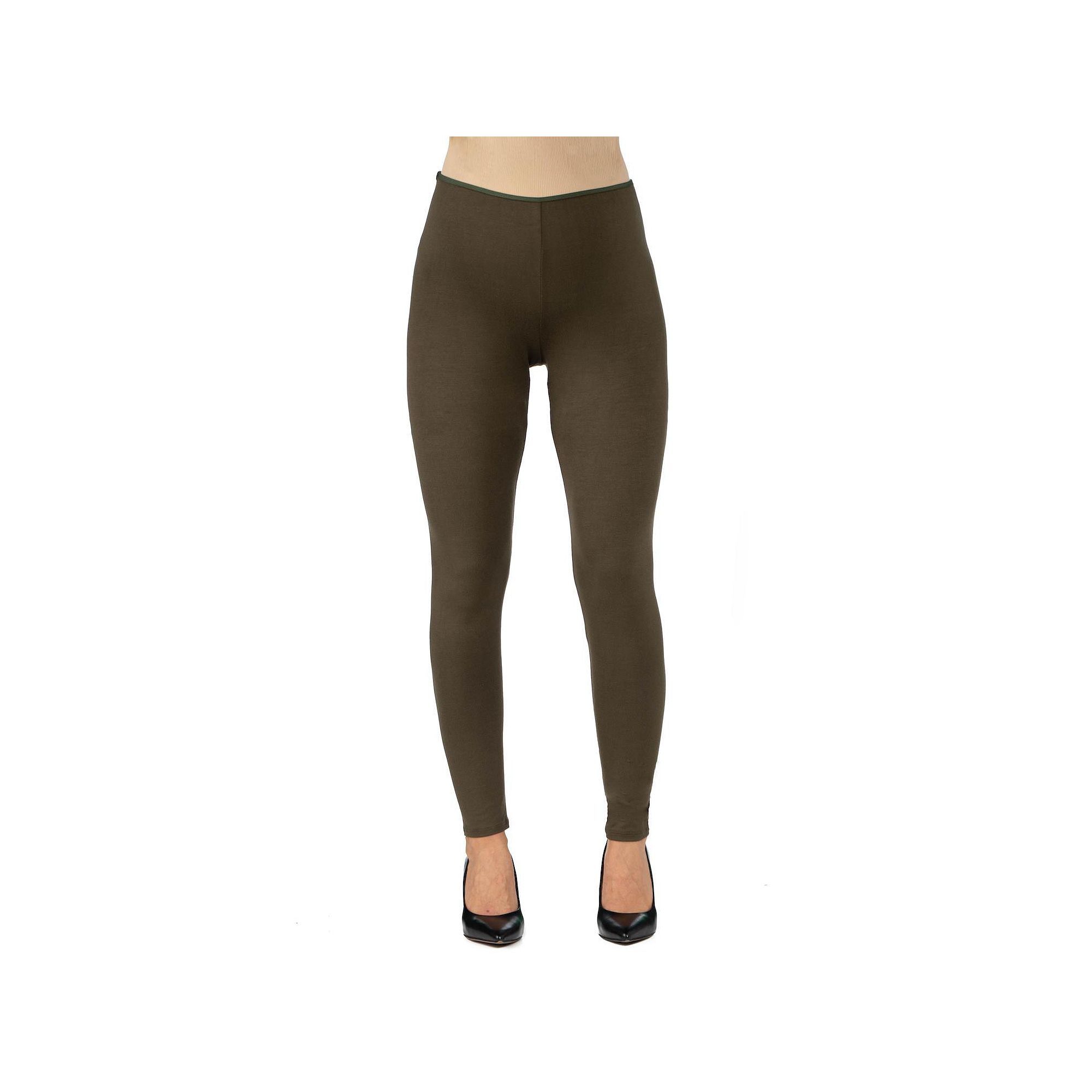 Maternity 24Seven Comfort Apparel Ankle Length Stretch Leggings, Womens, S