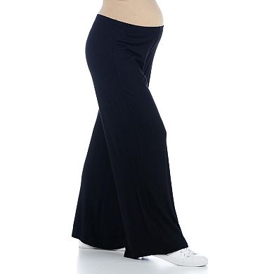 Maternity 24Seven Comfort Apparel Palazzo Lounge Pants