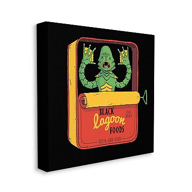 Stupell Home Decor Black Lagoon Foods Canvas Wall Art