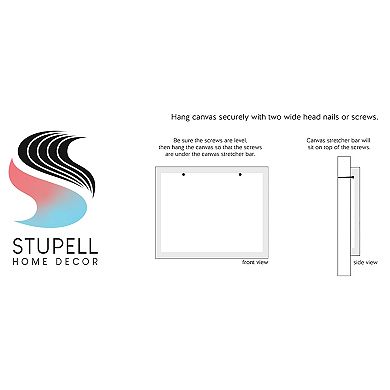 Stupell Home Decor Black Lagoon Foods Canvas Wall Art