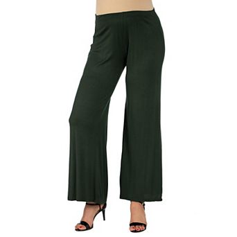 Maternity 24Seven Comfort Apparel Palazzo Pants