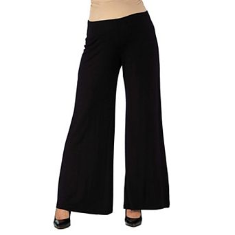 Maternity 24Seven Comfort Apparel Palazzo Pants