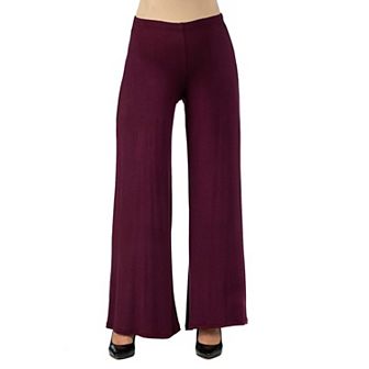 Maternity 24Seven Comfort Apparel Palazzo Pants