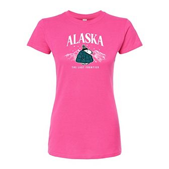 Juniors' Peanuts Alaska Fitted Graphic Tee