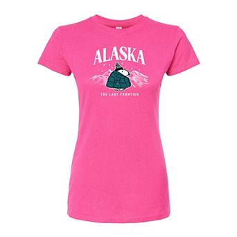Juniors' Peanuts Alaska Fitted Graphic Tee
