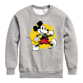 Disney's Mickey Mouse Boys 8-20 Glitch Crew Fleece Sweatshirt