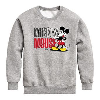Disney's Mickey Mouse Boys 8-20 Mouse Crew Fleece Sweatshirt
