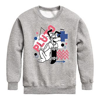 Disney's Pluto Boys 8-20 Skating Crew Fleece Sweatshirt