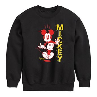 Disney's Mickey Mouse Boys 8-20 Mouse Crew Fleece Sweatshirt