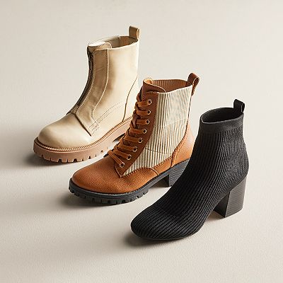 SO Front Zipper Women s Ankle Boots