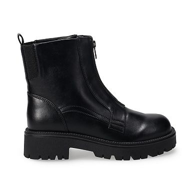 SO® Front Zipper Women's Ankle Boots