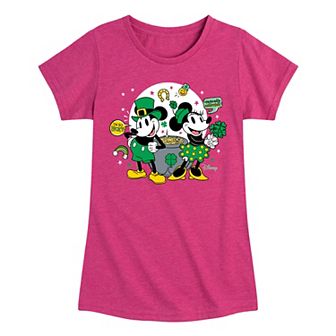 Disney's Mickey & Minnie Mouse Girls 7-16 Pot Of Gold Graphic Tee