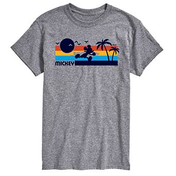 Disney's Mickey Mouse Big & Tall Sunset Graphic Tee