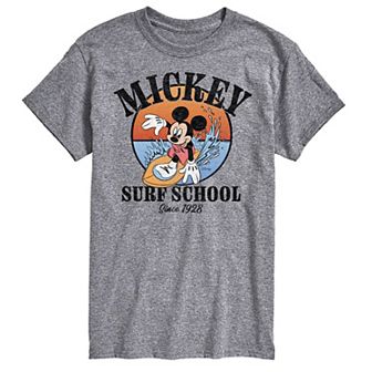 Disney's Mickey Mouse Big & Tall Surf School Graphic Tee