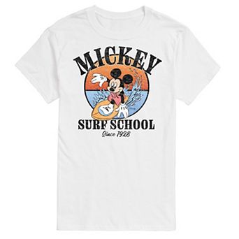 Disney's Mickey Mouse Big & Tall Surf School Graphic Tee
