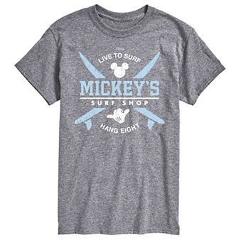 Disney's Mickey Mouse Big & Tall Surf Shop Graphic Tee