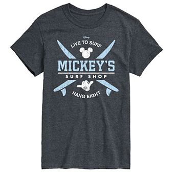 Disney's Mickey Mouse Big & Tall Surf Shop Graphic Tee