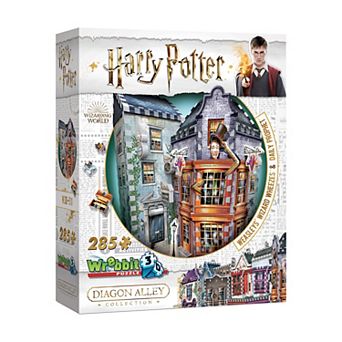 Wrebbit Harry Potter Daigon Alley Collection - Weasleys' Wizard Wheezes & Daily Prophet 3D Puzzle: 285 pc