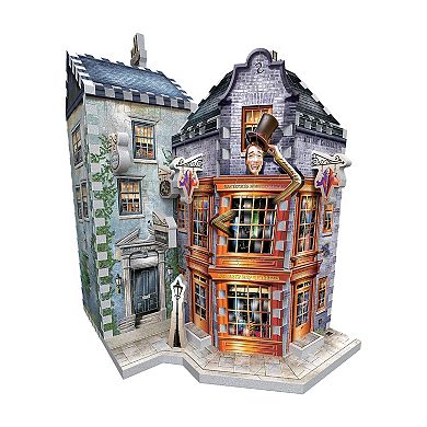 Wrebbit Harry Potter Daigon Alley Collection - Weasleys' Wizard Wheezes & Daily Prophet 3D Puzzle: 285 Pcs